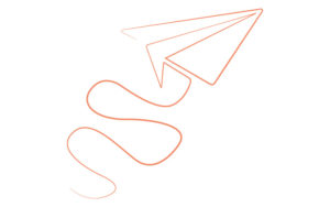 one line drawing mail